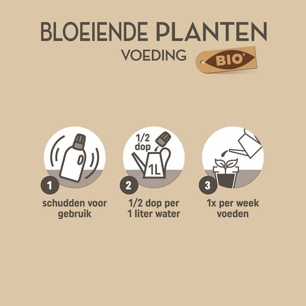 Pokon Bio Bloeiende Planten Voeding 500ml