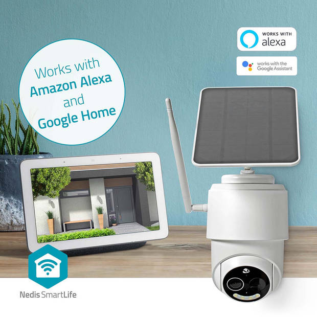 Nedis SmartLife Camera voor Buiten - WIFICBO50WT