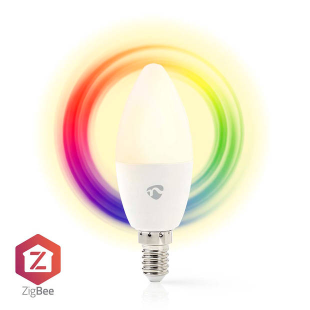 Nedis SmartLife Multicolour Lamp - ZBLC10E14 - Wit