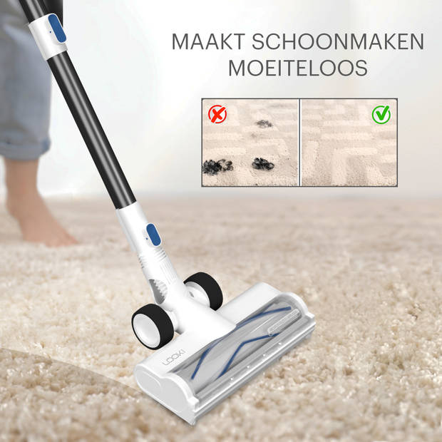 Looki Airbot - 4-in-1 Steelstofzuiger en Kruimelzuiger