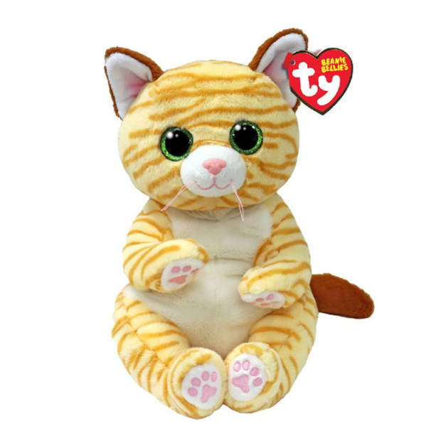 Ty Beanie Babies Bellies - Mango Cat - Medium