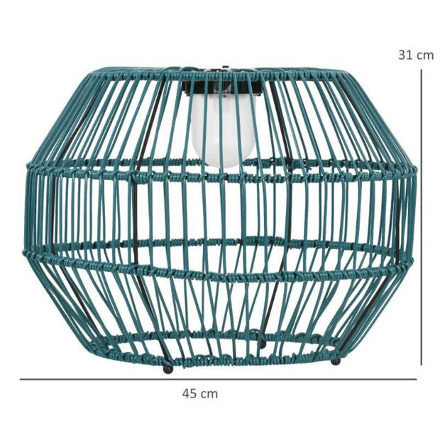 Solar tuinverlichting - Lantaarn -Tuin - Tuinlamp - Tuinverlichting op zonneenergie - Buitenlampen - Groen - 45 x 45...