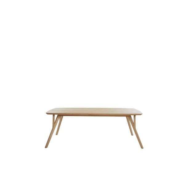 Light & Living - Eettafel QUENZA - 200x100x76cm - Bruin