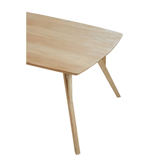 Light & Living - Eettafel QUENZA - 200x100x76cm - Bruin