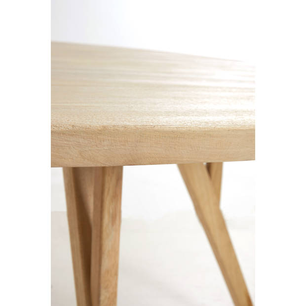 Light & Living - Eettafel QUENZA - Ø120x76cm - Bruin