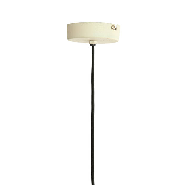 Light & Living - Hanglamp ESPELO - Ø35x15cm - Wit