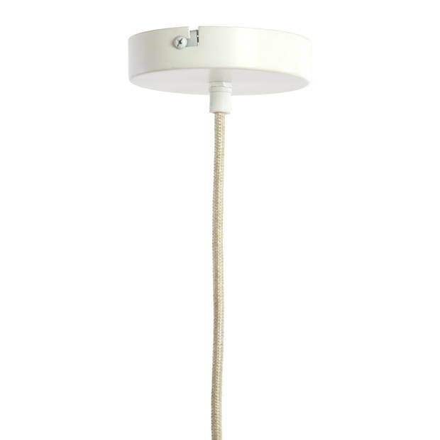 Light & Living - Hanglamp ZUBEDA - Ø58.5x40cm - Wit