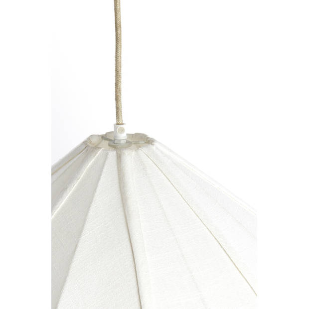 Light & Living - Hanglamp ZUBEDA - Ø58.5x40cm - Wit