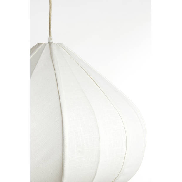 Light & Living - Hanglamp ZUBEDA - Ø58.5x40cm - Wit