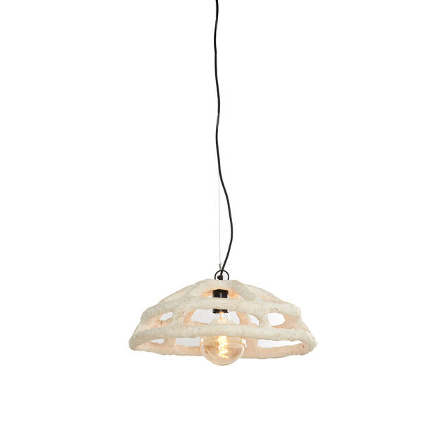 Light & Living - Hanglamp PORILA - Ø52x24cm - Bruin