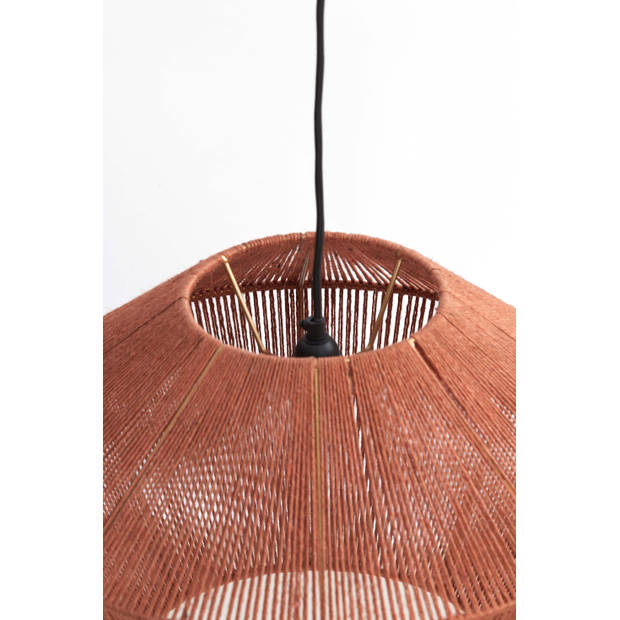 Light & Living - Hanglamp FUGIA - Ø40x26.5cm - Rood