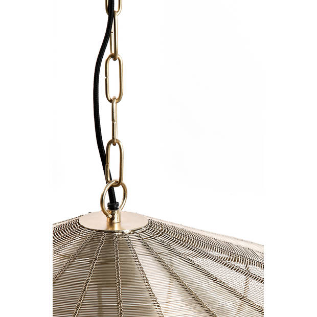 Light & Living - Hanglamp BAHOTO - Ø60x23cm - Goud