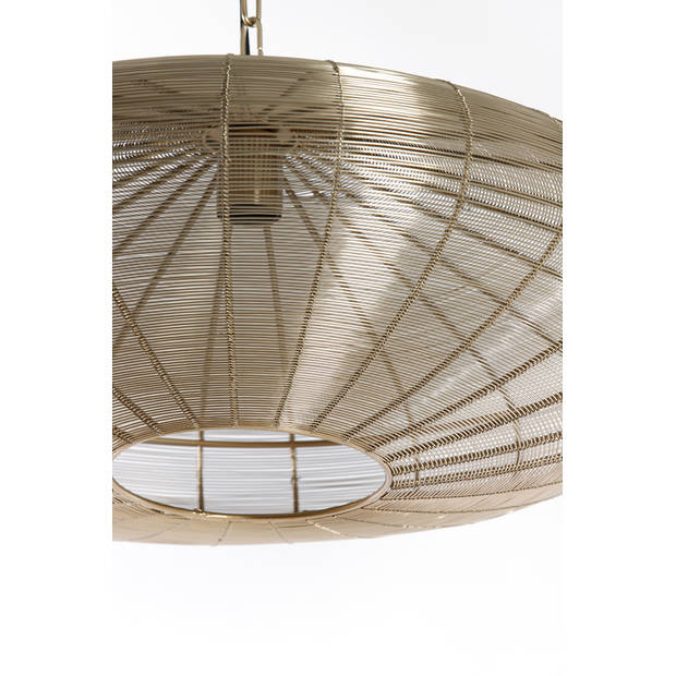 Light & Living - Hanglamp BAHOTO - Ø60x23cm - Goud