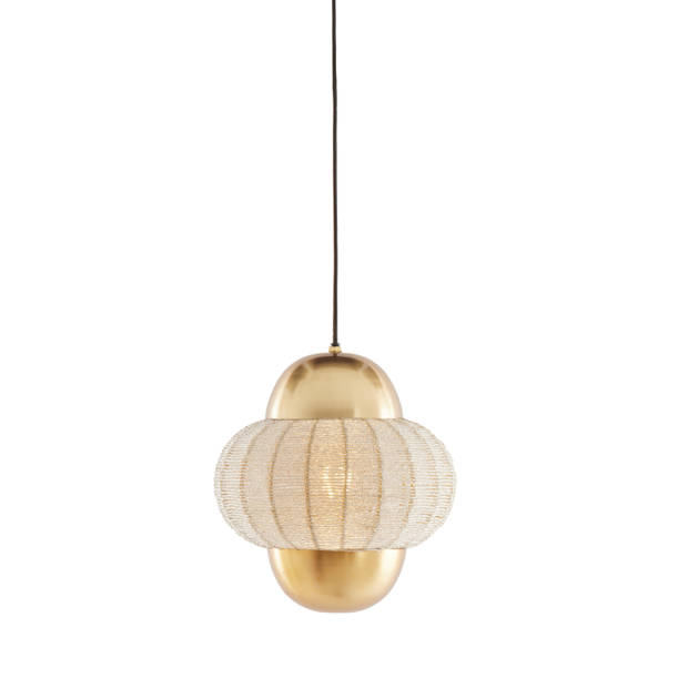 Light & Living - Hanglamp CETARA - Ø26x28cm - Zilver