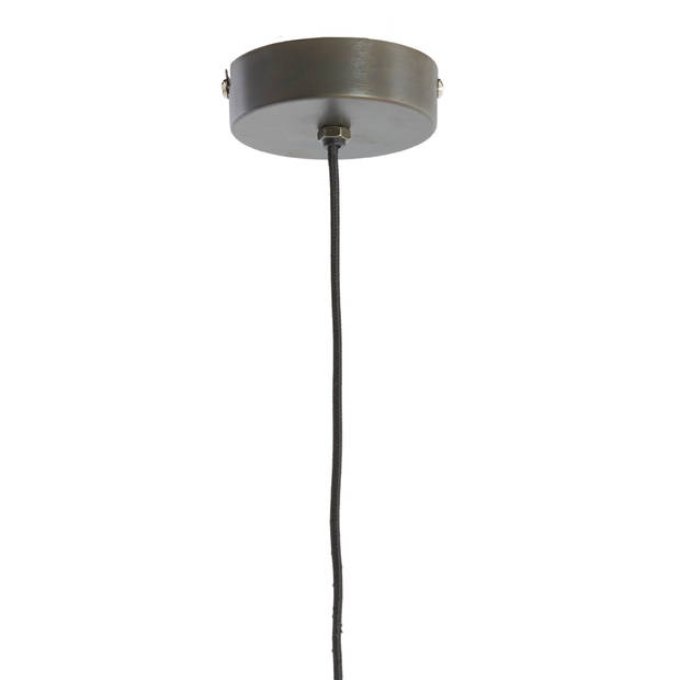 Light & Living - Hanglamp ELIMO - Ø40x25cm - Bruin