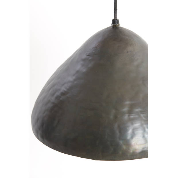 Light & Living - Hanglamp ELIMO - Ø40x25cm - Bruin