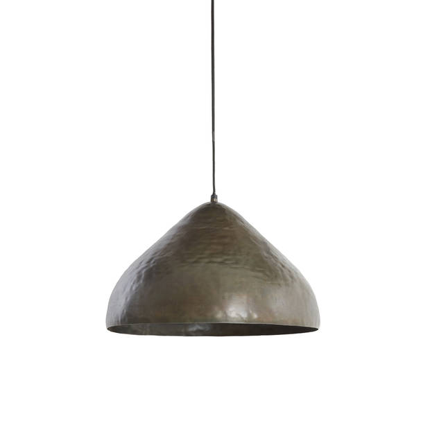 Light & Living - Hanglamp ELIMO - Ø40x25cm - Bruin