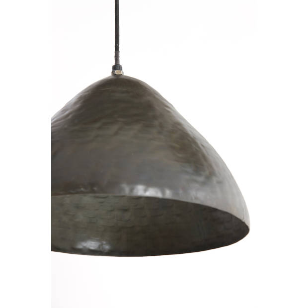 Light & Living - Hanglamp ELIMO - Ø40x25cm - Bruin