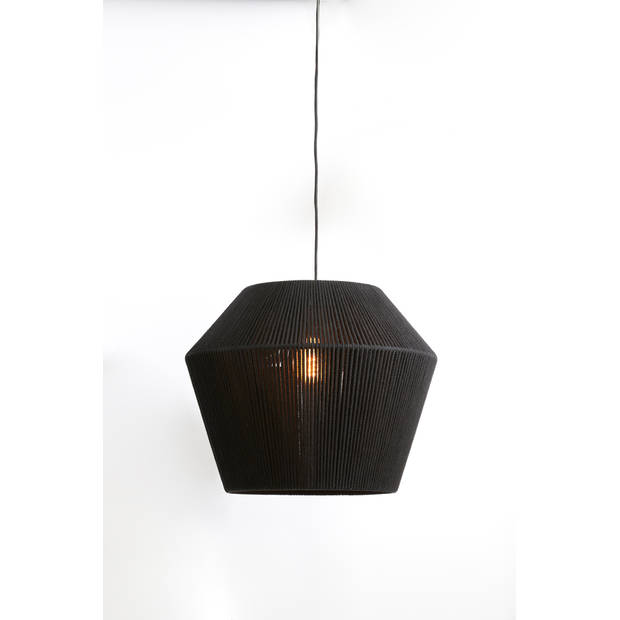 Light & Living - Hanglamp AGARO - Ø53x43cm - Zwart