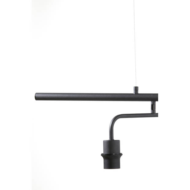 Light & Living - Hanglamp EDISA - 160x50x25cm - Zwart
