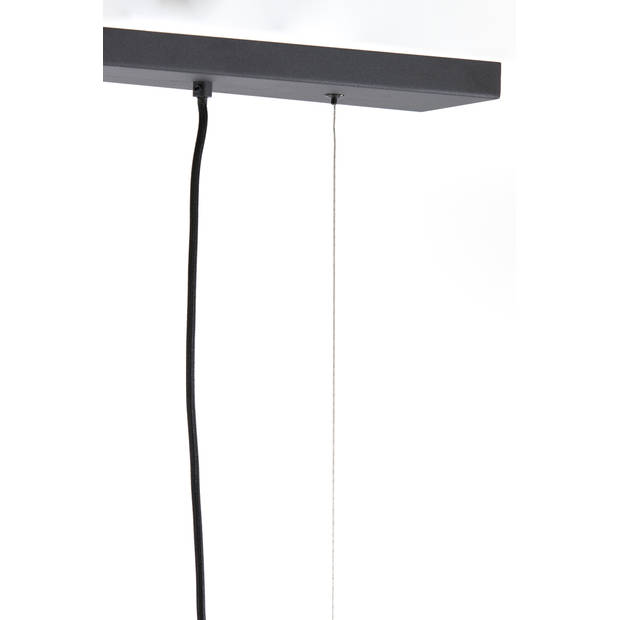 Light & Living - Hanglamp EDISA - 160x50x25cm - Zwart