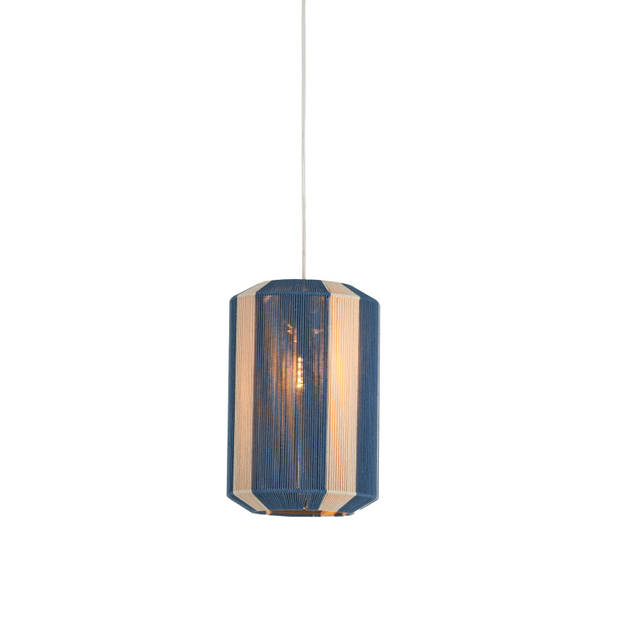 Light & Living - Hanglamp KOZANA - Ø30x46cm - Blauw