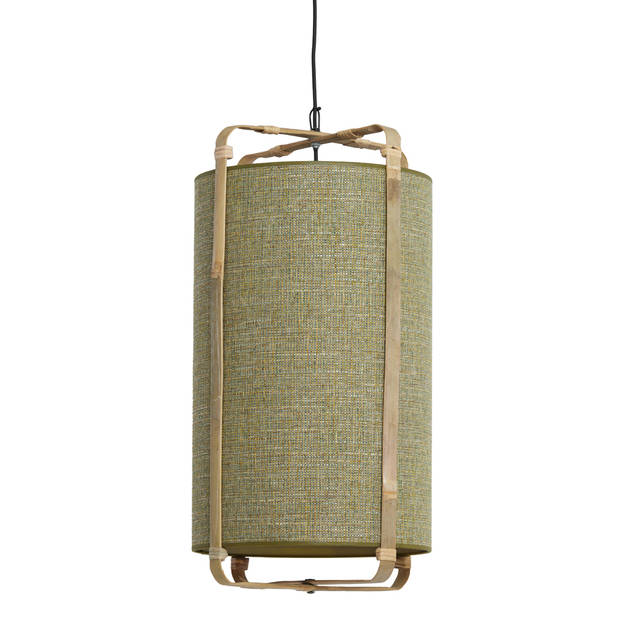 Light & Living - Hanglamp SENDAI - Ø42x70cm - Groen