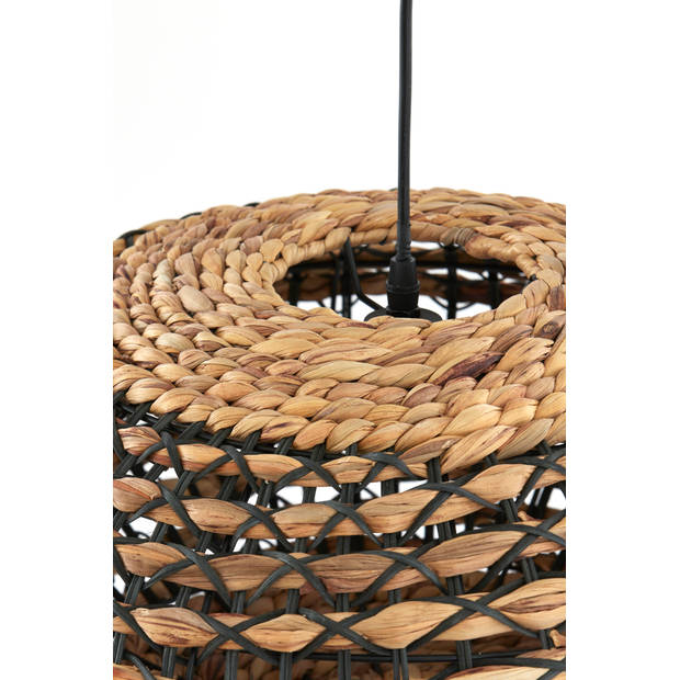 Light & Living - Hanglamp TRIPOLI - Ø50x23.5cm - Zwart