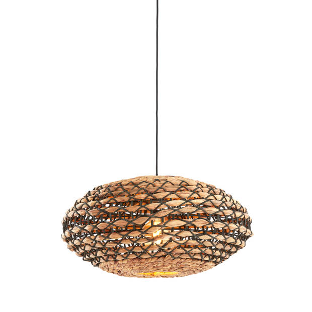 Light & Living - Hanglamp TRIPOLI - Ø50x23.5cm - Zwart