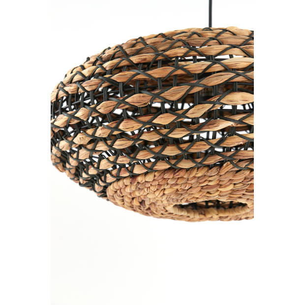 Light & Living - Hanglamp TRIPOLI - Ø50x23.5cm - Zwart