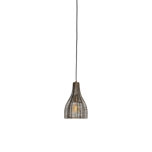 Light & Living - Hanglamp MARIAMA - Ø19x30cm - Brons