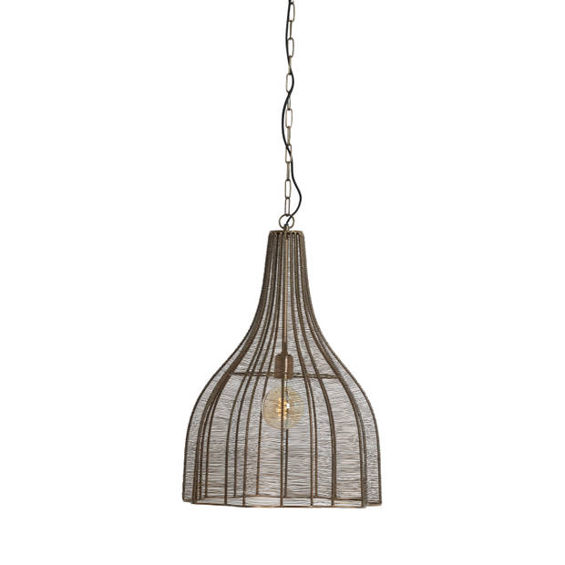 Light & Living - Hanglamp MARIAMA - Ø45x61cm - Brons