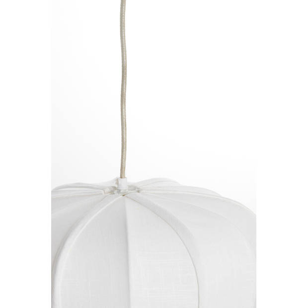 Light & Living - Hanglamp ZUBEDO - Ø40x30cm - Wit