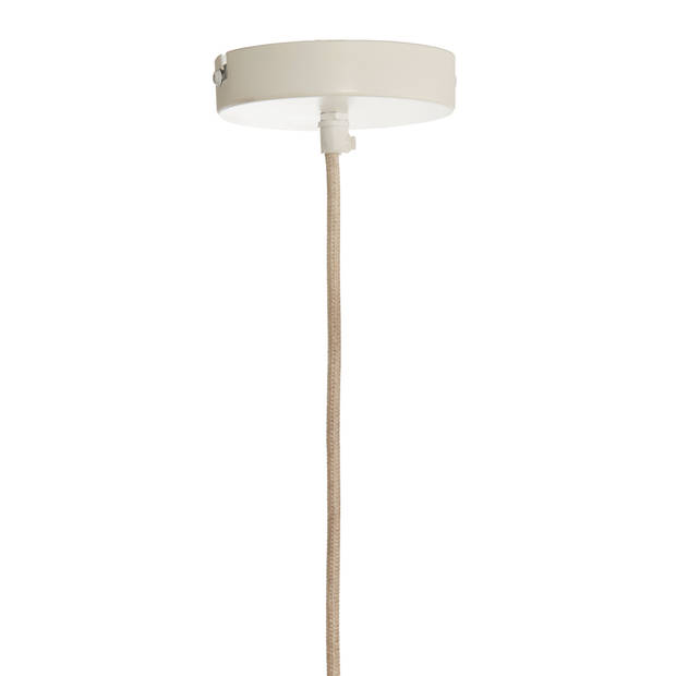 Light & Living - Hanglamp ZUBEDO - Ø40x30cm - Wit