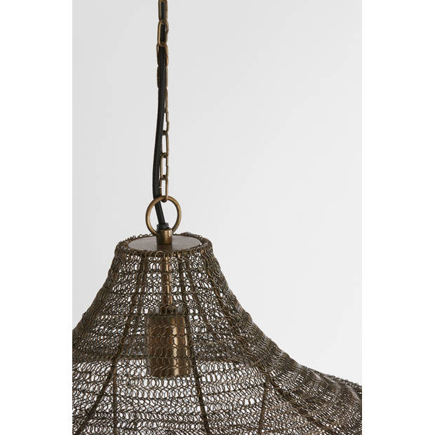 Light & Living - Hanglamp SHARIKA - Ø40x44cm - Brons