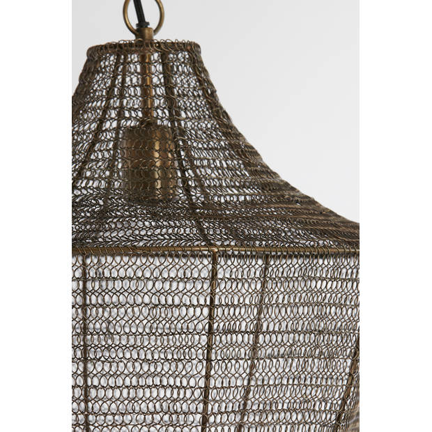 Light & Living - Hanglamp SHARIKA - Ø40x44cm - Brons