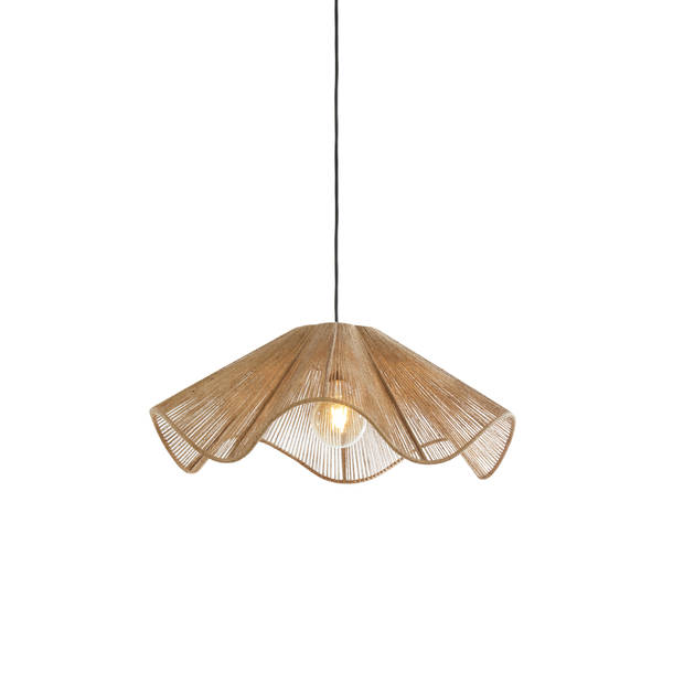Light & Living - Hanglamp FODARA - Ø60x24cm - Bruin