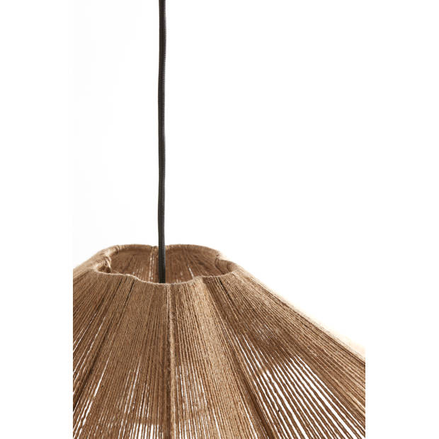 Light & Living - Hanglamp FODARA - Ø60x24cm - Bruin