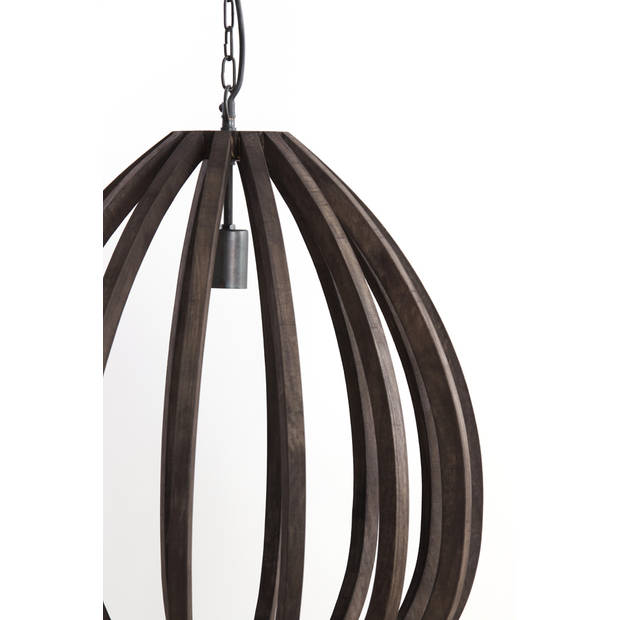 Light & Living - Hanglamp BARSIA - Ø50x54cm - Bruin