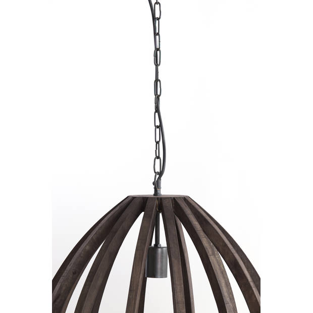 Light & Living - Hanglamp BARSIA - Ø50x54cm - Bruin