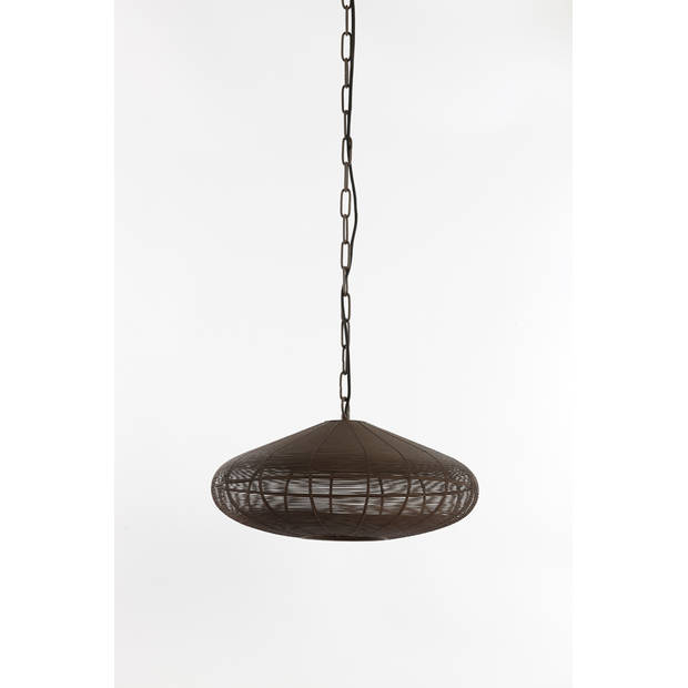 Light & Living - Hanglamp BAHOTO - Ø60x23cm - Bruin