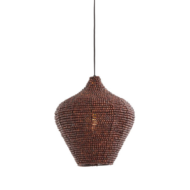 Light & Living - Hanglamp KALENGA - Ø36x41cm - Bruin