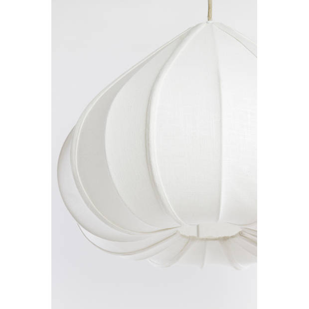 Light & Living - Hanglamp ZUBEDA - Ø49x36cm - Wit