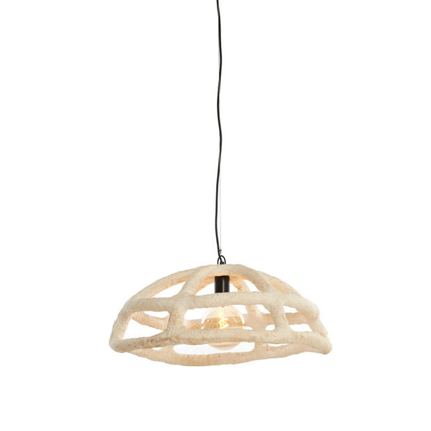 Light & Living - Hanglamp PORILA - Ø59x33cm - Bruin
