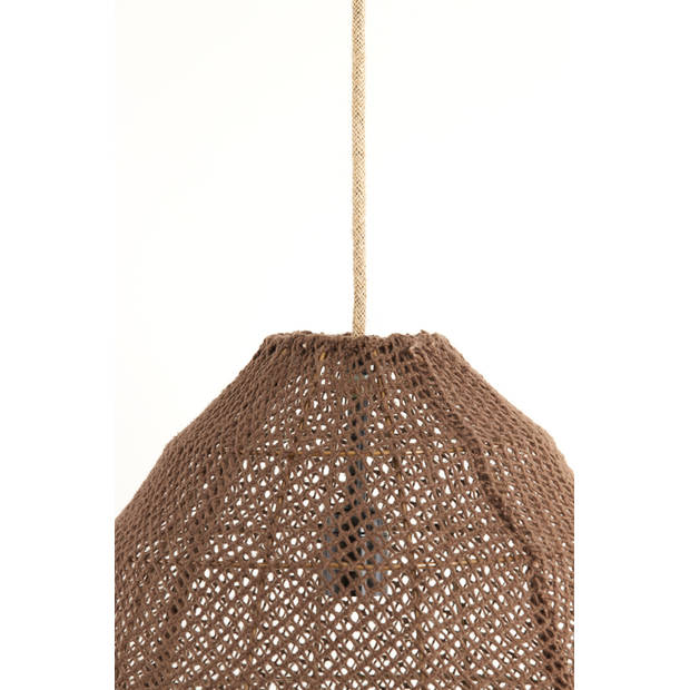 Light & Living - Hanglamp MAKASSAR - Ø42x42cm - Bruin