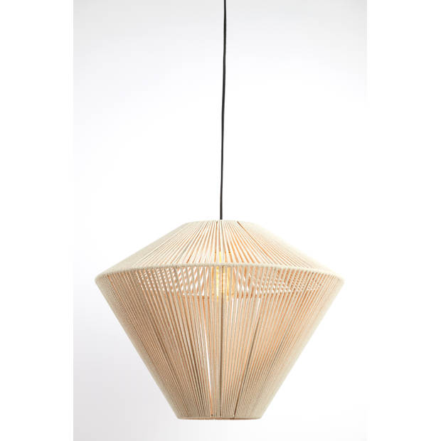 Light & Living - Hanglamp FELIDA - Ø53x37cm - Bruin