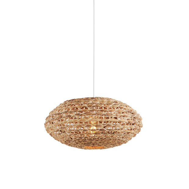 Light & Living - Hanglamp TRIPOLI - Ø50x23.5cm - Bruin