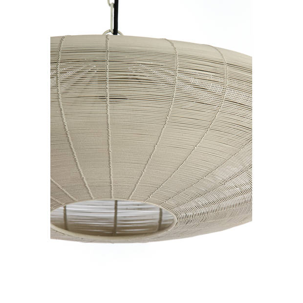 Light & Living - Hanglamp BAHOTO - Ø60x23cm - Wit