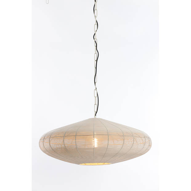 Light & Living - Hanglamp BAHOTO - Ø60x23cm - Wit
