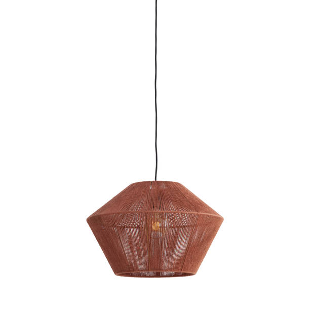 Light & Living - Hanglamp FUGIA - Ø50x33.5cm - Rood